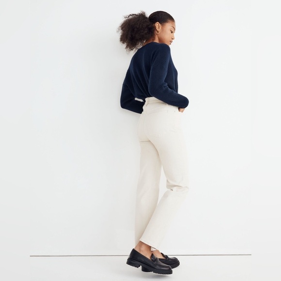 Madewell The Perfect Vintage Straight Jean in Vintage Canvas Wash Size 27 - Picture 2 of 9